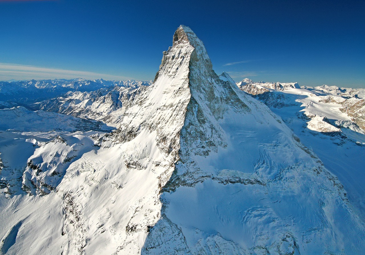 Aerial view of Lake Geneva